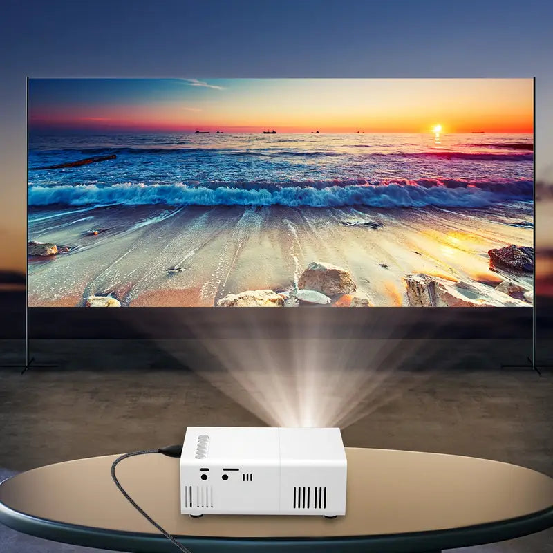 HD 720P - Fast Focus, Portable Projector