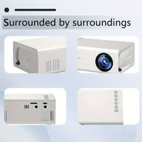 HD 720P - Fast Focus, Portable Projector