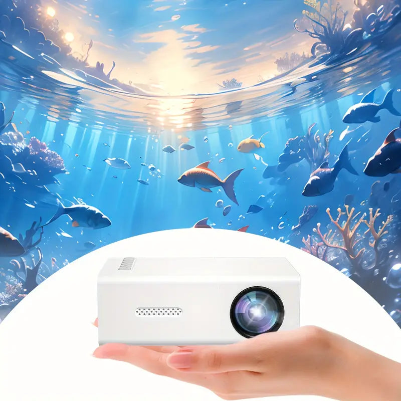 HD 720P - Fast Focus, Portable Projector