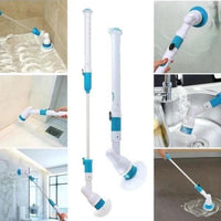 Cordless Electric Spin Scrubber with Extendable Handle Bathroom Cleaning Brush