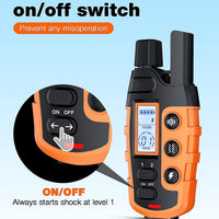 High-quality 1000 m remote training collar for dogs – waterproof, rechargeable e-collar