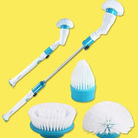 Cordless Electric Spin Scrubber with Extendable Handle Bathroom Cleaning Brush