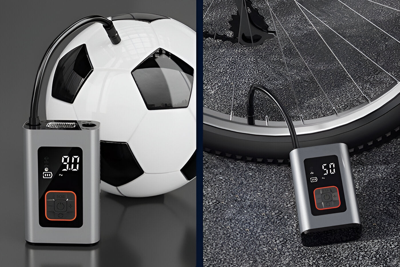 Smart Portable Electric Tire Inflator