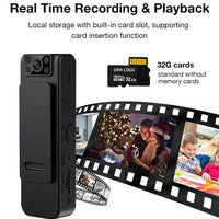 Mini Body Worn Camera With Audio