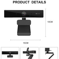 4k Ultra High Resolution Webcam