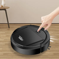 Smart robot vacuum cleaner with ultra-quiet cleaning and HEPA filtration