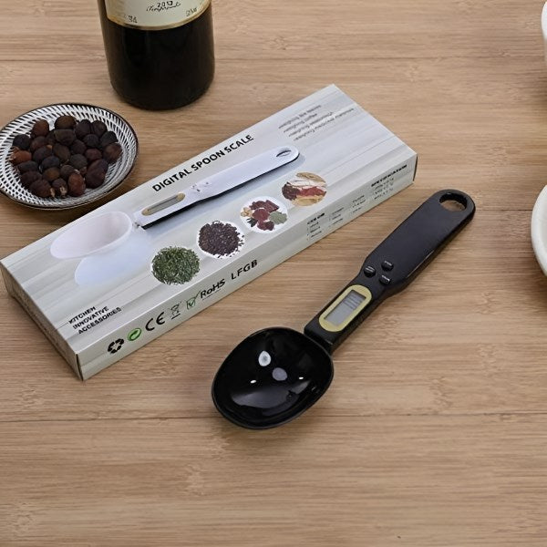 Spoon with Built-in Digital Scale