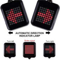 Intelligent LED bicycle blinkers