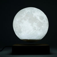 Magnetically Levitated Lunar Lamp