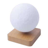 Magnetically Levitated Lunar Lamp