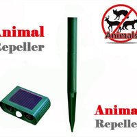 Solar-powered Ultrasonic Animal Repellent