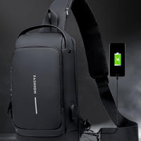 Carbon Fiber Anti-Theft Backpack