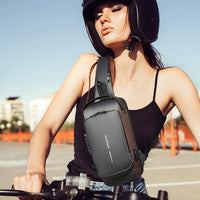 Carbon Fiber Anti-Theft Backpack