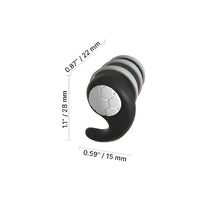 Silicone Noise-Canceling Earplugs