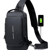 Carbon Fiber Anti-Theft Backpack