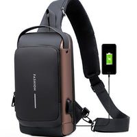 Carbon Fiber Anti-Theft Backpack