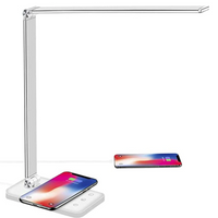 Contemporary Adjustable LED Table Lamp With Charging Function