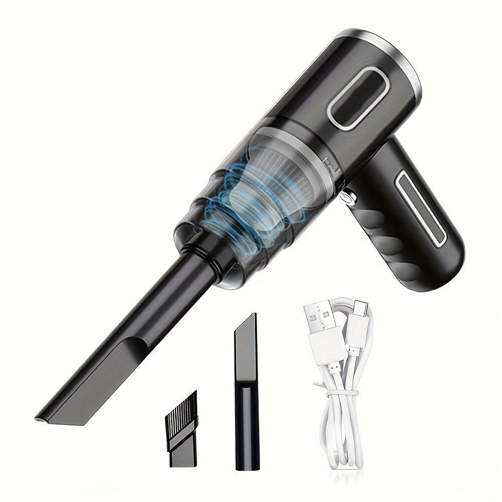 Portable USB Rechargeable Vacuum Cleaner for Car and Home