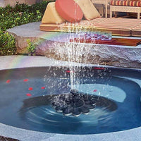 Flower-Shaped Water Fountain For Ponds And Pools