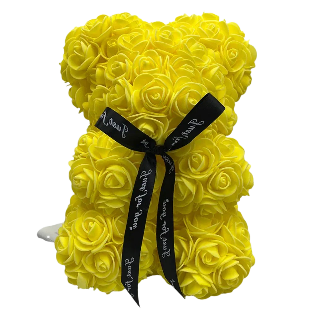 Roses teddy bear