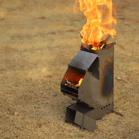 Portable Outdoor Rocket Wood Burning Stove Heater