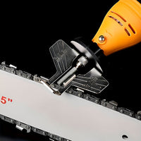 Chainsaw Sharpener with Integrated Sharpener