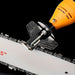 Chainsaw Sharpener with Integrated Sharpener