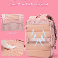 Travel Carry On Backpack With Shoe Compartment