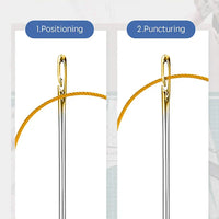 Self Threading Sewing Needles