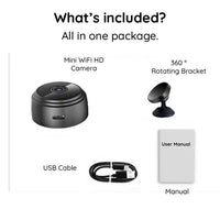 Mini Camera WiFi HD 1080P Night Vision