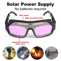 Auto Diimable Welding Glasses