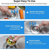 Kitchen Sink Drain Strainer