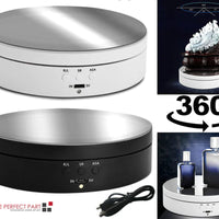 360° Electric Motorized Rotating Display Rack