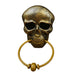 Skeleton Head Door Knocker Halloween Decoration