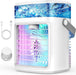 Portable Evaporative Air Cooler Fan with Mist, Rechargeable, 3 Speeds