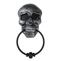 Skeleton Head Door Knocker Halloween Decoration