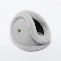 Plush Winter Ear Muffs with Earpiece
