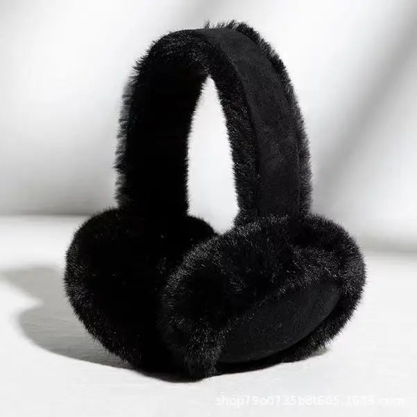 Plush Ear Muffs Winter Headband