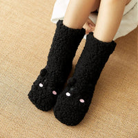 Kawaii Bear Fleece Warm Socks