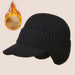 Men Knit Ear Cover Winter Hat