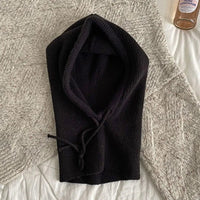 Knitted Hooded Balaclava Hat Neck Warmer