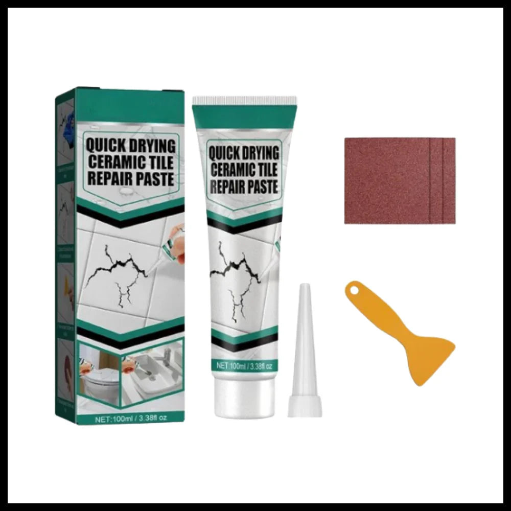 Ceramic Tile Repair Paste Kit for Cracks Chips and Surface Repair