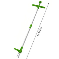 Long Handle Weed Puller Tool with Foot Pedal & Claw Design