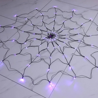 Halloween Spider Web Lights Outdoor