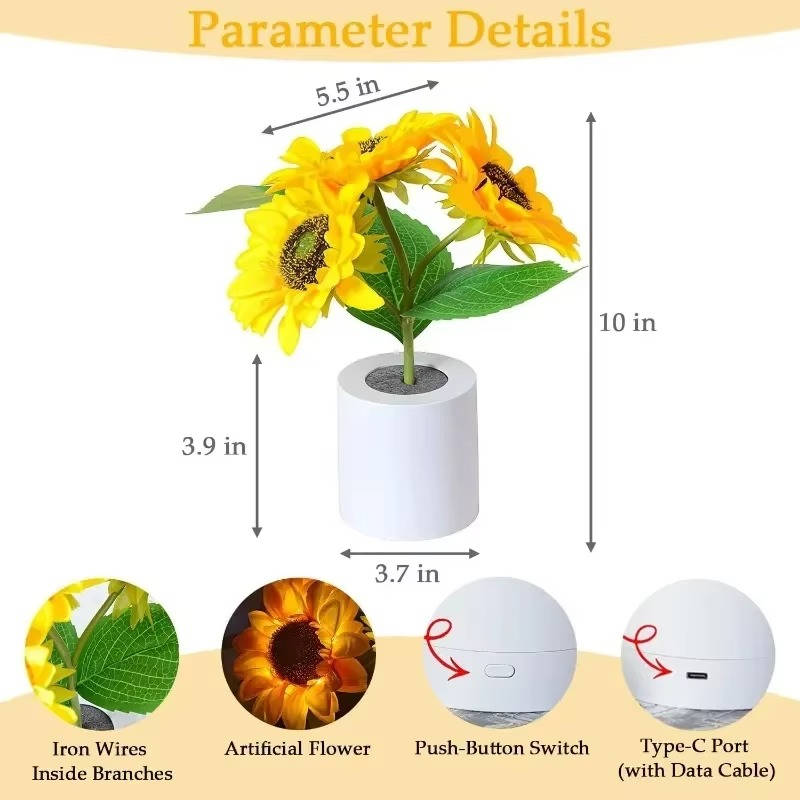 Sunflower Lamp