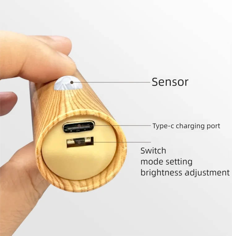 Plug in Motion Sensor Night Light for Bedroom
