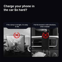 Car Wireless Fast Charger  For Phone And Tablet