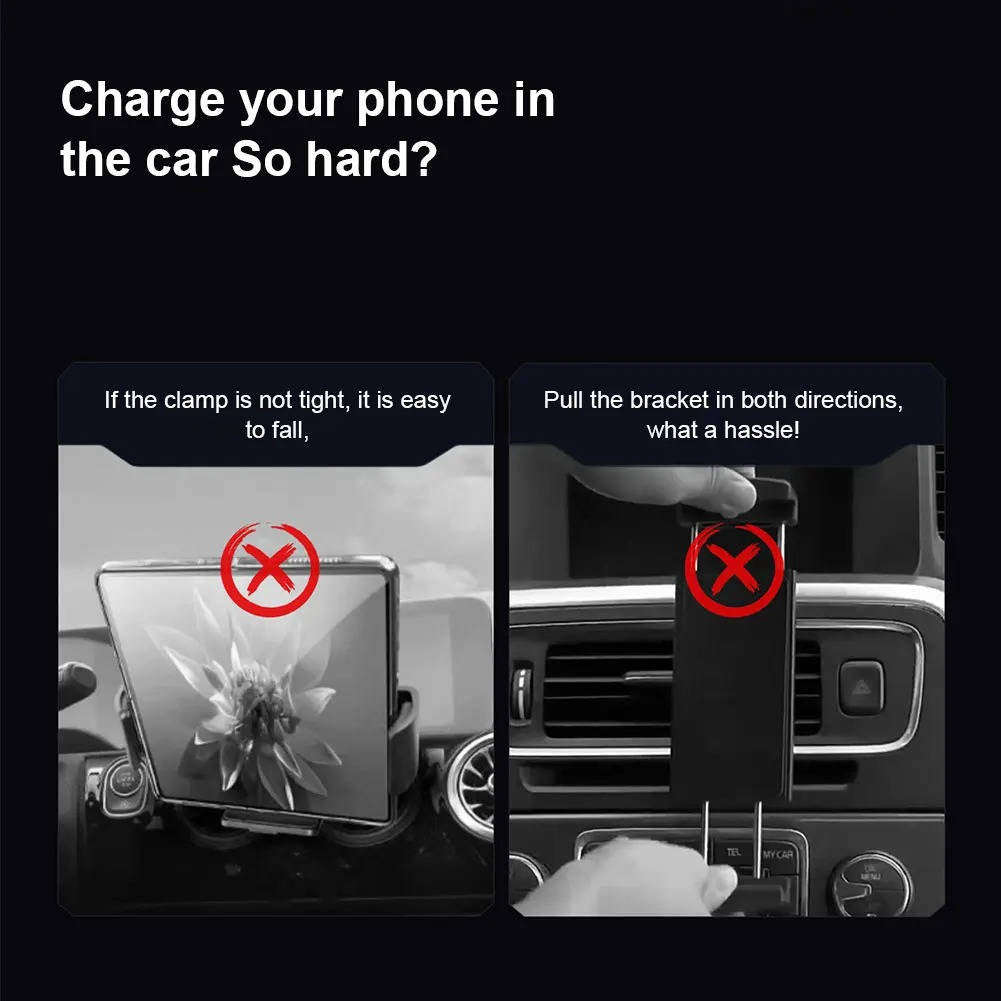 Car Wireless Fast Charger  For Phone And Tablet