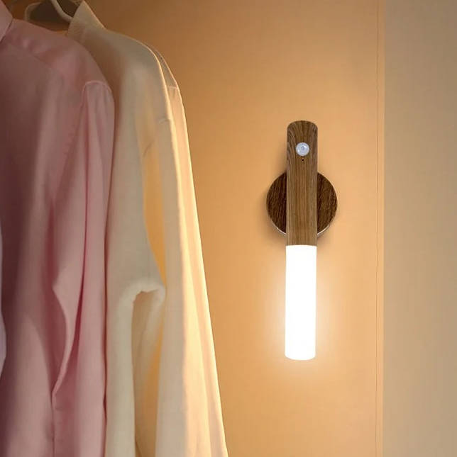 Plug in Motion Sensor Night Light for Bedroom