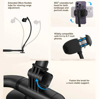 Adjustable Cell Phone Holder For Desk Bed And Mattress